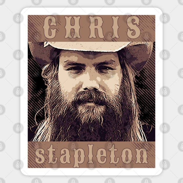 Chris Stapleton Magnet by Degiab